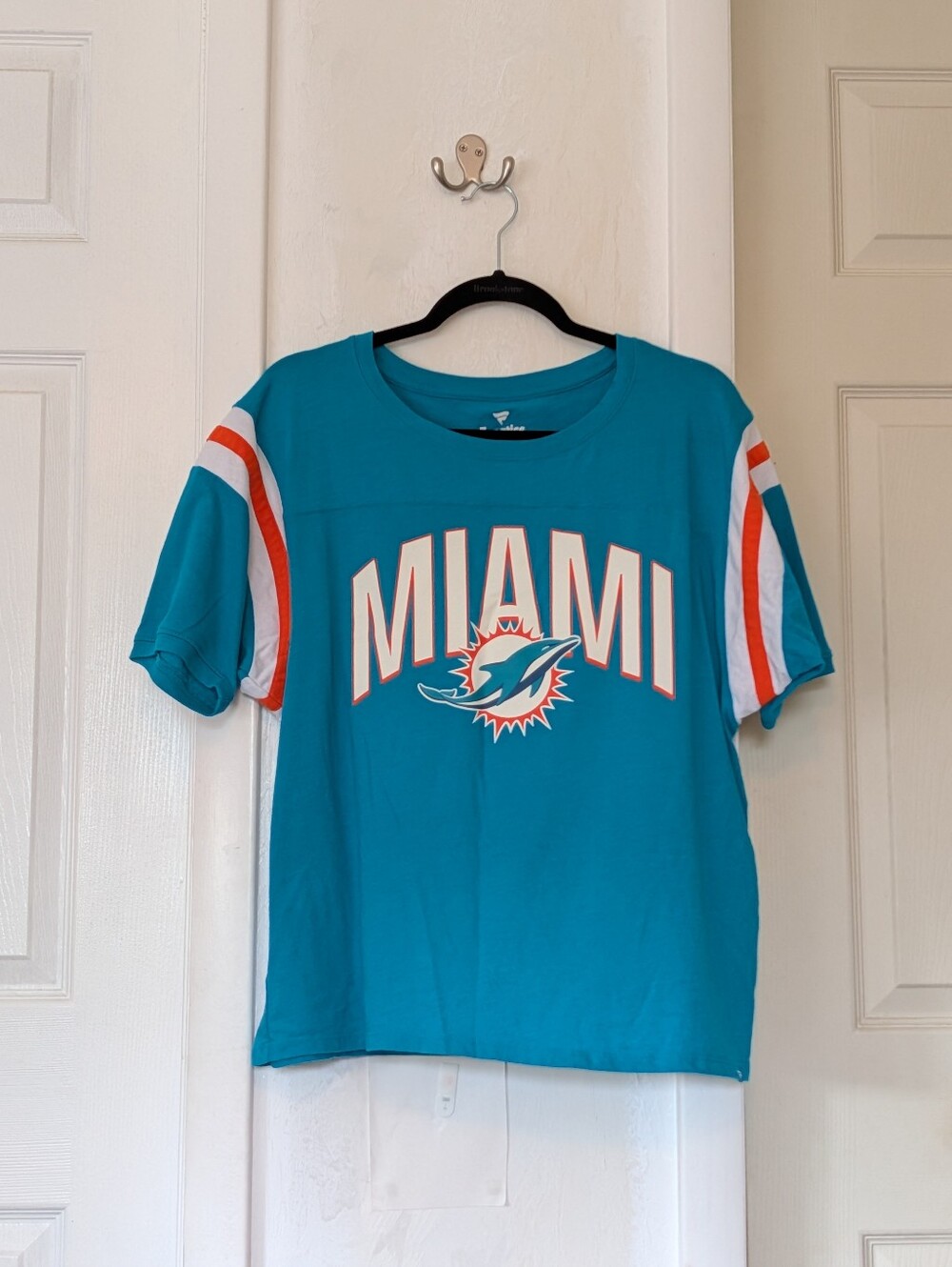Fanatics Miami Dolphins Teal Short Sleeve Jersey Tee